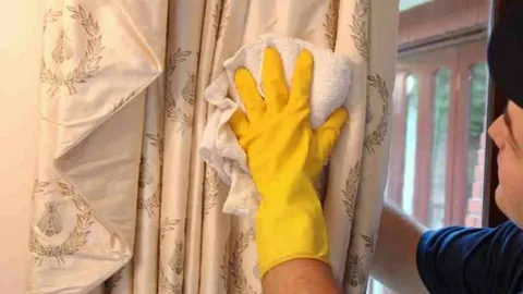 صور تنظيف لستائر بالبخار